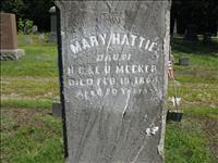 Meeker, Mary Hattie